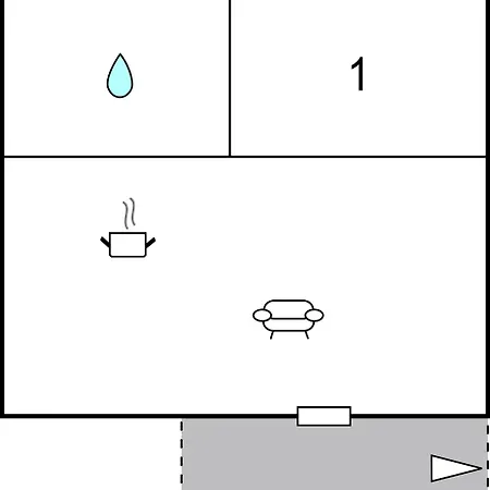 1 Bedroom Amazing In * Prunete