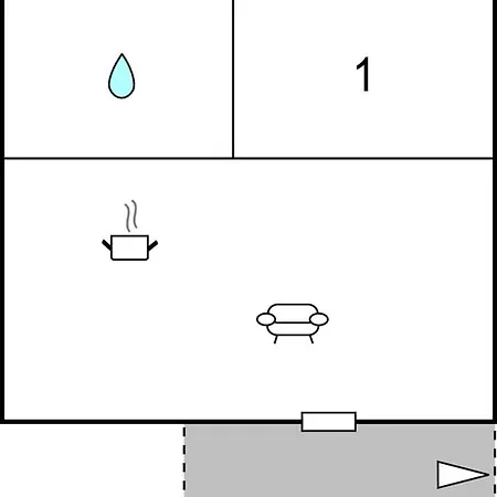 1 Bedroom Amazing In * Prunete